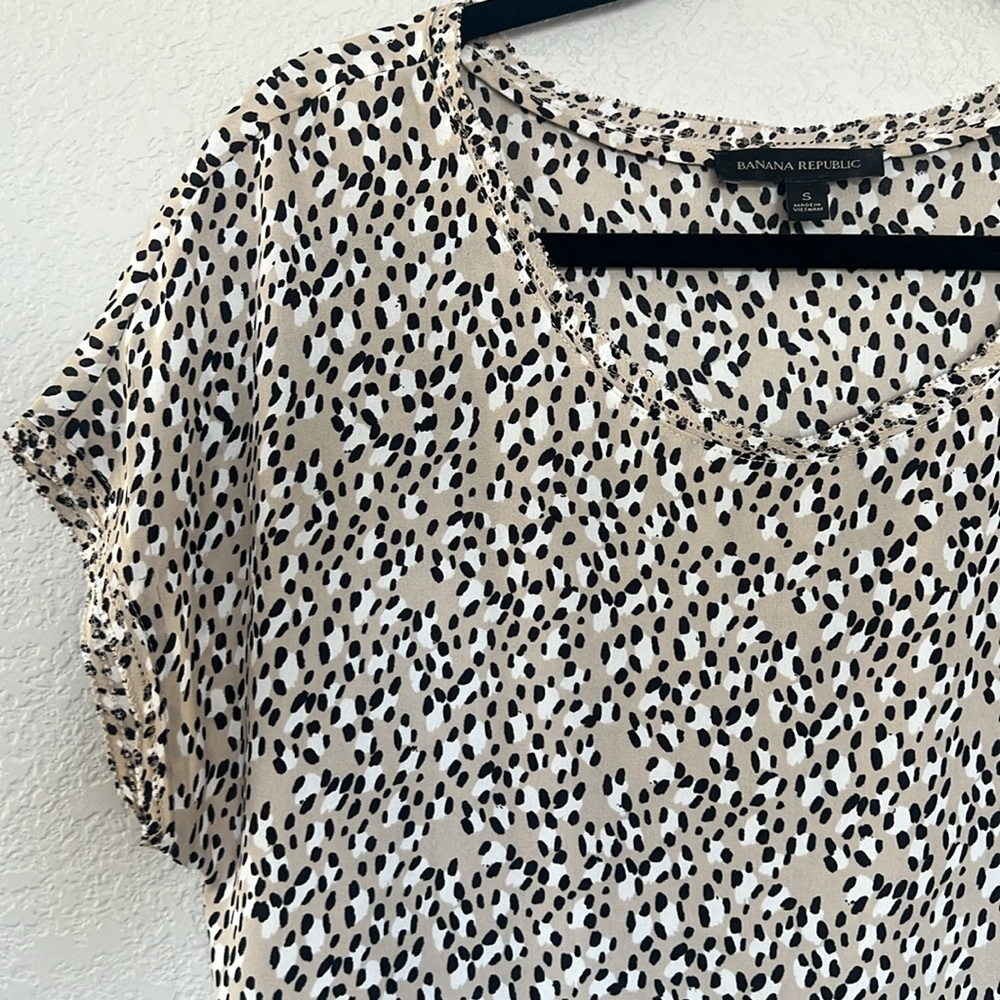 Print Banana Republic top